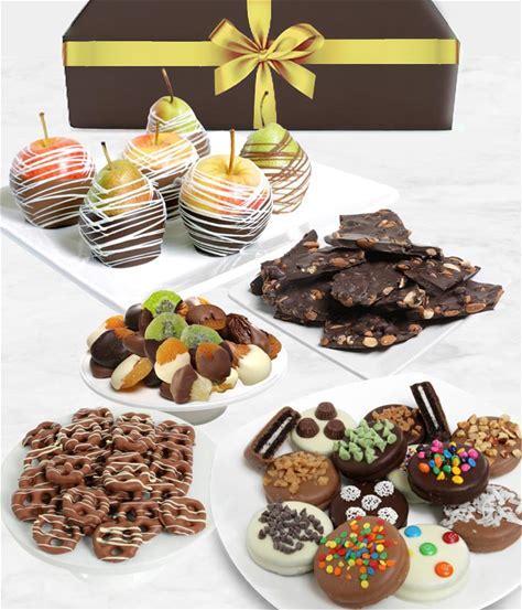 GiftTree Fresh Fruit and Godiva Chocolate Gift Basket